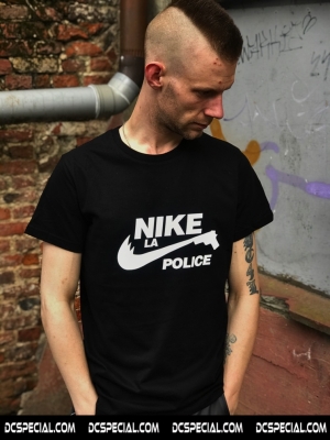 Gallina Solo haz sanar ACAB T-shirt 'Nike La Police' | DC's Special | Hardcore & Streetwearshop