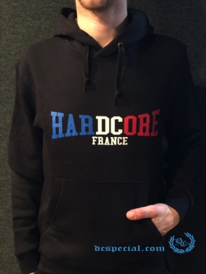 France Hooded Sweater 'Hardcore France'