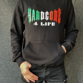 Hakken Hooded Sweater 'Hardcore 4 Life Tricolor'