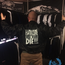 Hardcore Bomber Jacket 'Hardcore Will Never Die!!!'