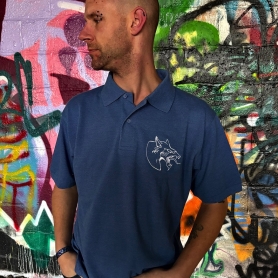 Neophyte Records Polo 'Neophyte Blue'