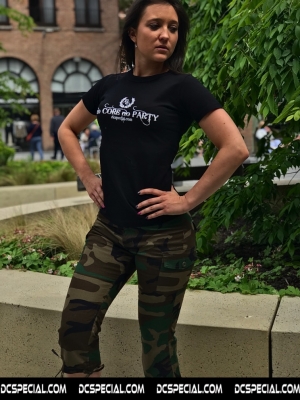 Moreel onderwijs hooi operatie Army Clothing Dames Militaire Broek 'Woodland 2.0' | DC's Special -  Hardcore & Streetwearshop