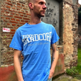 100% Hardcore T-shirt 'Essential Blue'