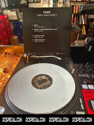 Hardcore Vinyl 'DJ Panic – Early Rave Addict - Special White Vinyl'