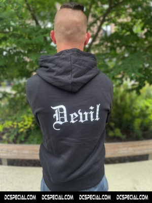 Hardcore Hooded Sweater 'Hardcore Devil'