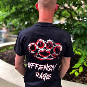 Offensive Rage T-shirt 'Offensive Rage Brace'