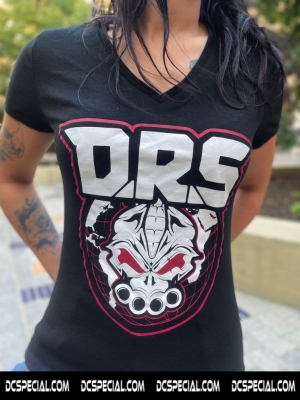 DRS V-neck T-schirt Pour Femmes 'Worldwide Warriors'