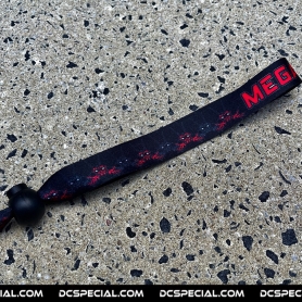 Megarave Wristband 'Megarave 2024 Red'