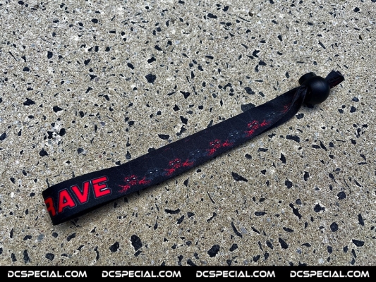 Megarave Wristband 'Megarave 2024 Red'