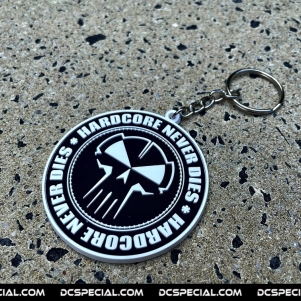 Rotterdam Terror Corps Keychain 'Hardcore Never Dies'