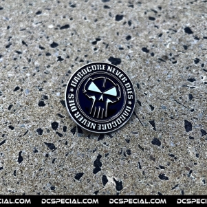 Rotterdam Terror Corps Pin 'Hardcore Never Dies'