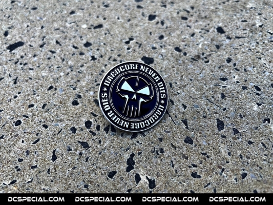 Rotterdam Terror Corps Pin 'Hardcore Never Dies'