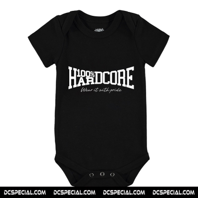 100% Hardcore Baby Romper 'The Brand'