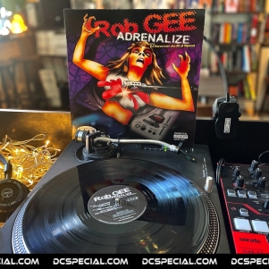 Rob Gee Vinyl 'Rob Gee Feat. DJ Starscream (aka #0 of Slipknot) – Adrenalize'