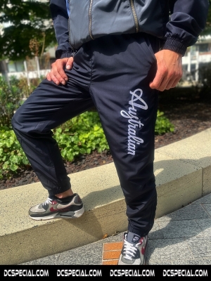 Australian Training Pants 'Smash Logo Navy Blue/White'