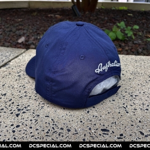 Australian Casquette 'Microfiber Navy Blue Melange'