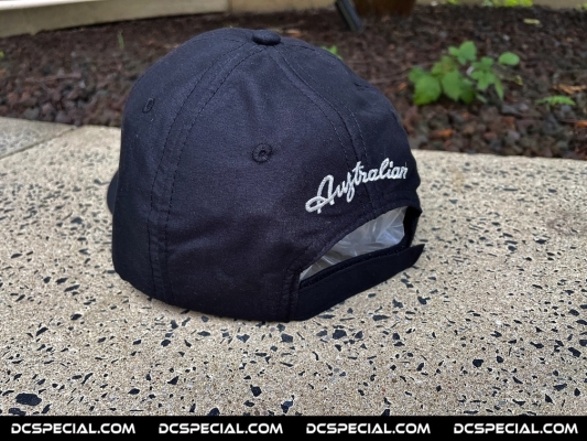 Australian Casquette 'Microfiber Black'