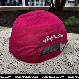 Australian Casquette 'Microfiber Bordeaux'