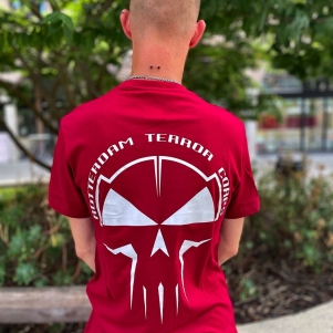 Rotterdam Terror Corps T-shirt '90's Burgundy'