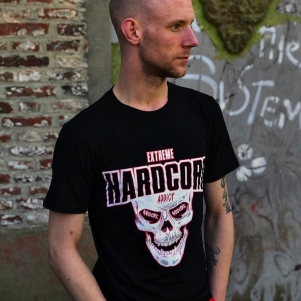 Hardcore T-shirt 'Extreme Hardcore Addict'