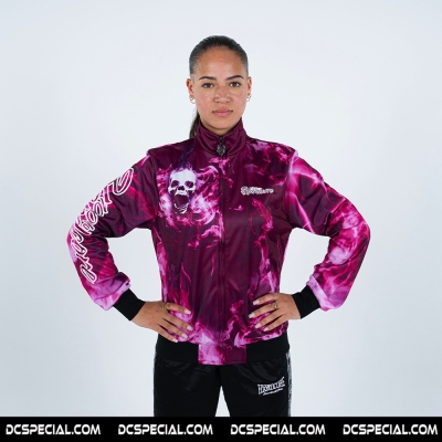 100% Hardcore Ladies Training Jacket 'Smoked Skull'