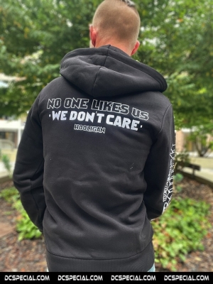 Hooligan Hooded Sweater 'We Don't Care'