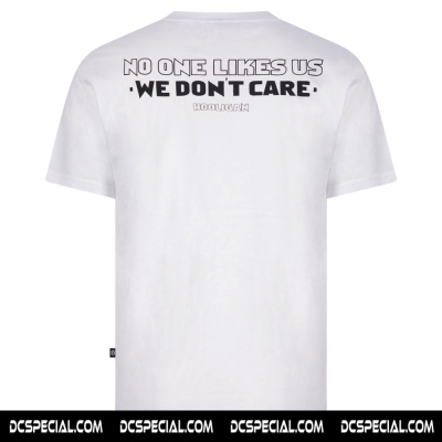 Hooligan T-shirt 'We Don't Care White'