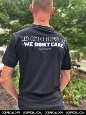 Hooligan T-shirt 'We Don't Care Black'