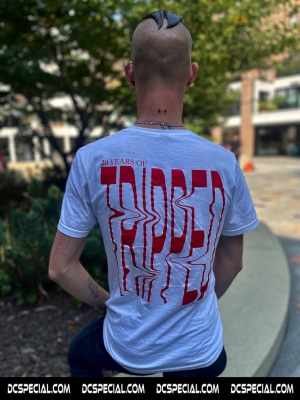 Tripped T-shirt 'Do You Like Gabber Kickdrums White'