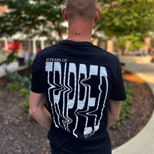 Tripped T-shirt 'Do You Like Gabber Kickdrums Black'