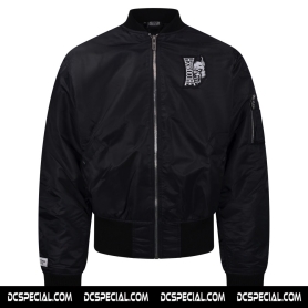 100% Hardcore Bomber Jas 'Vertical Black'