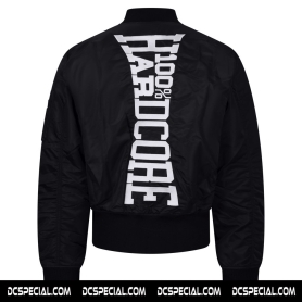 100% Hardcore Bomber Jas 'Vertical Black'