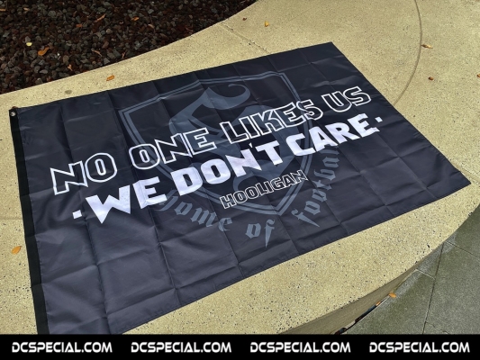 Hooligan Flag 'We Don't Care'