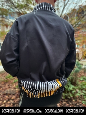 Australian Training Jacket 'Storia Striped Black'