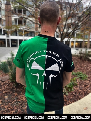 RRotterdam Terror Corps T-shirt 'Duo Green/Black'