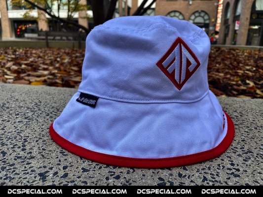 Marc Acardipane Reversible Bucket Hat 'Carrier White'