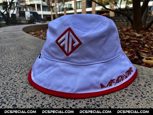 Marc Acardipane Reversible Bucket Hat 'Carrier White'