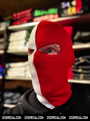 PGwear Balaclava 'Red/White'