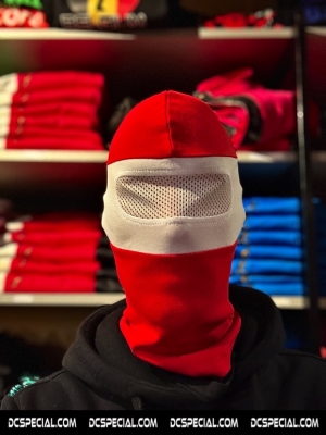 PGwear Balaclava 'Red/White/Red'