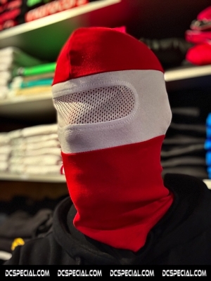 PGwear Balaclava 'Red/White/Red'