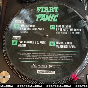 Pan!c Vinyl 2022 'PMLSTP001 -  Start The Pan!c - Picture Disc'