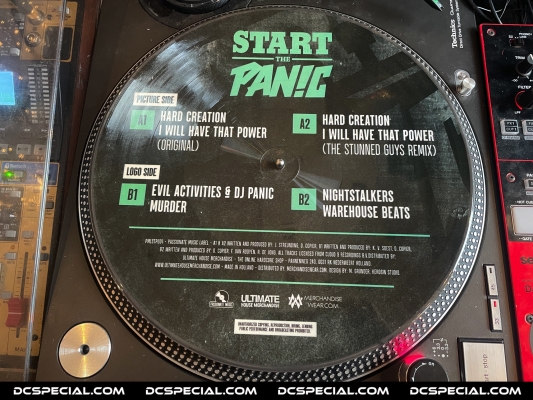 Pan!c Vinyl 2022 'PMLSTP001 -  Start The Pan!c - Picture Disc'