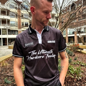 Harmony Of Hardcore X 100% Hardcore Soccer Shirt 'The Ultimate Hardcore Feeling'